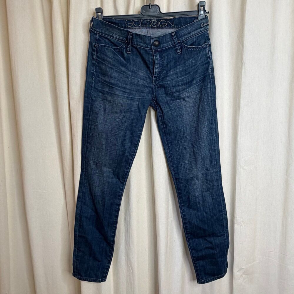 GOLDSIGN size 27 Scene Women's Jeans ankle Blue Jeans